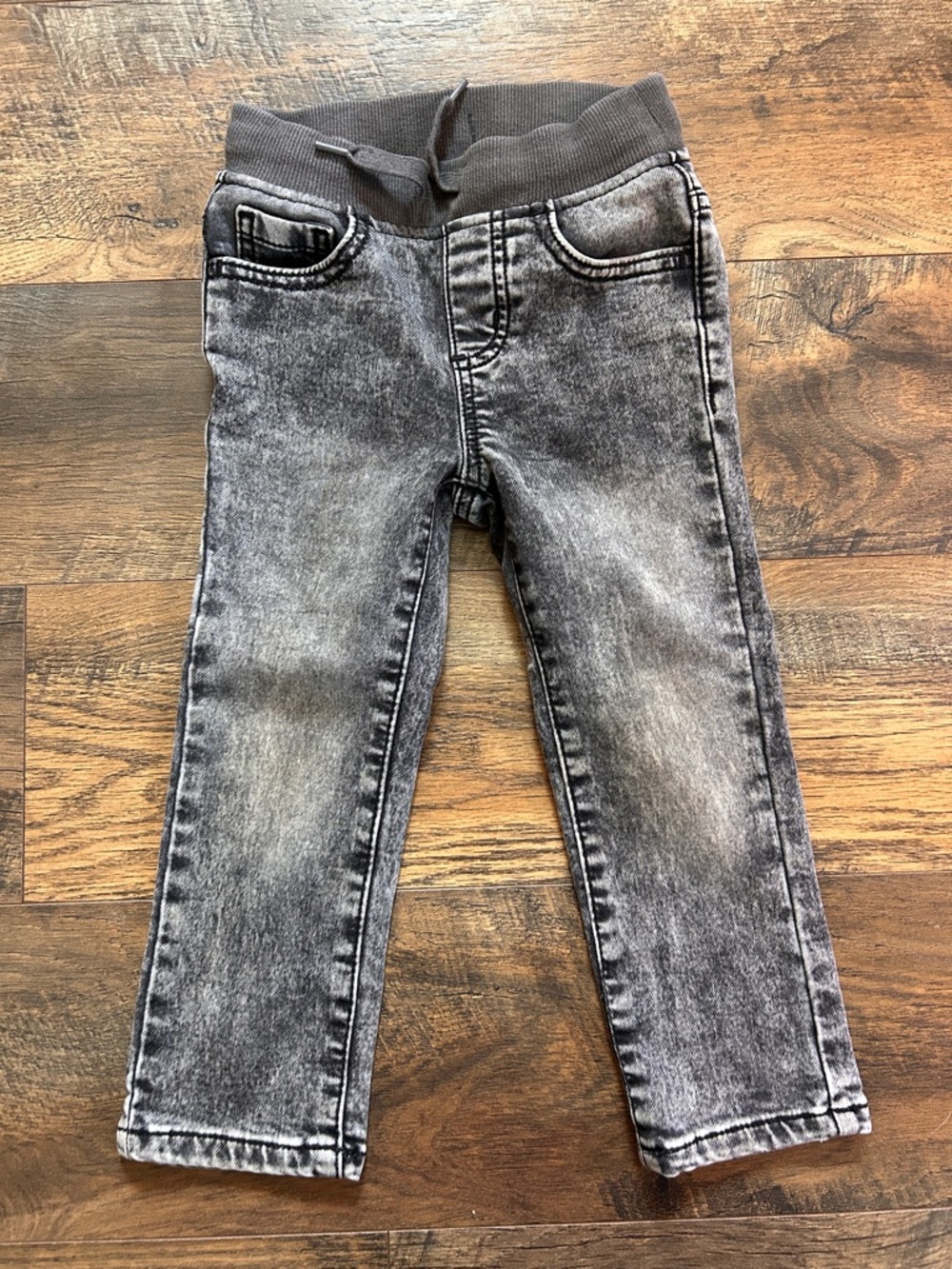 Wonder Nation Toddler Jeans Gray Acid Wash Size 3T